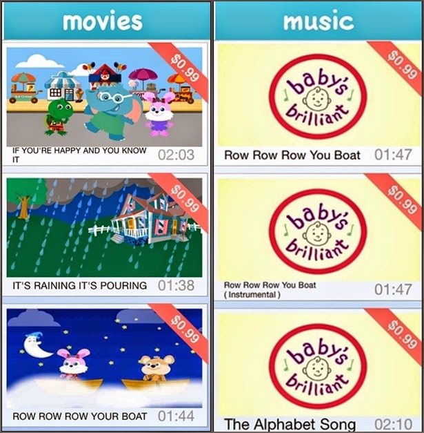 Ramblings of Mama App Review Baby's Brilliant Options